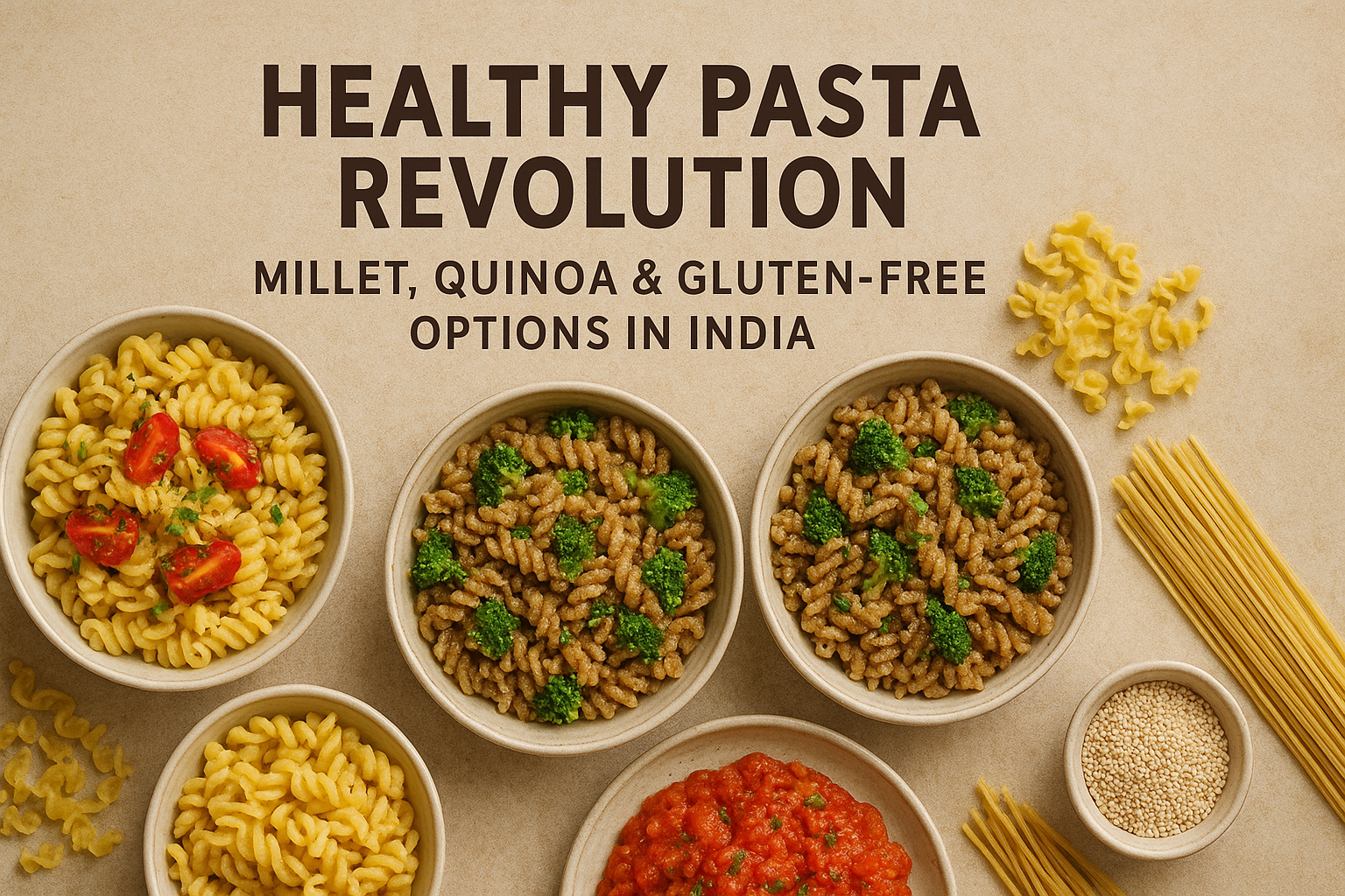 Healthy Pasta Revolution: Millet, Quinoa & Gluten-Free Options in India