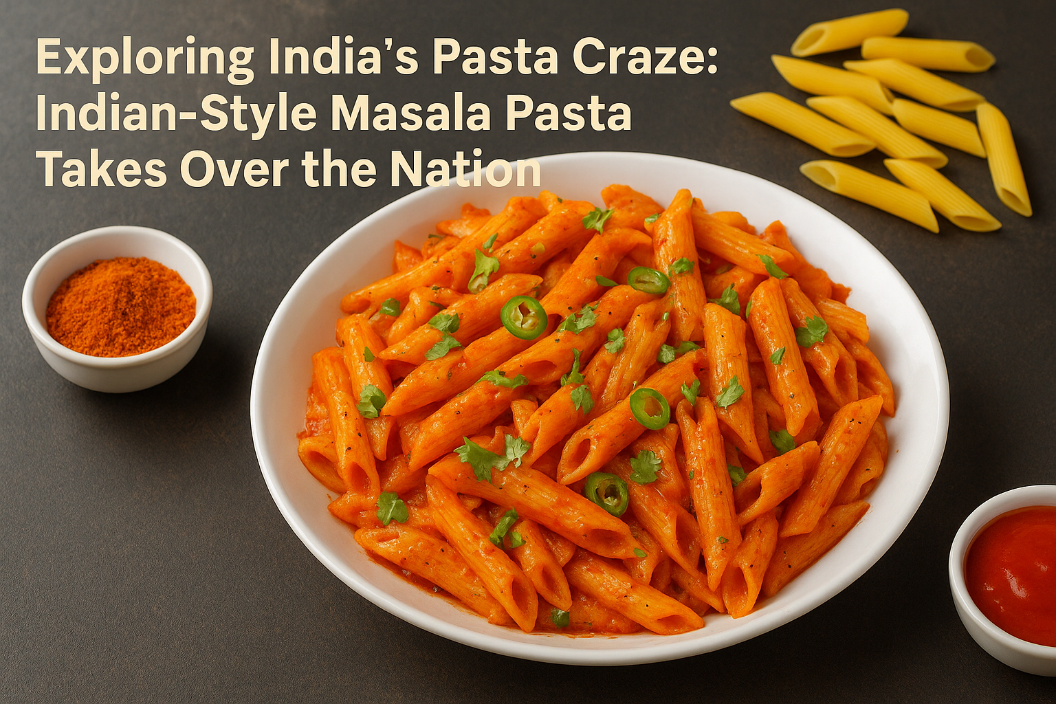 Exploring India’s Pasta Craze: Indian-Style Masala Pasta Takes Over the Nation